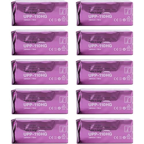 Ultrasound Film/Media UPP-110HG Compatible High Gloss Ultrasound Paper 10 Rolls