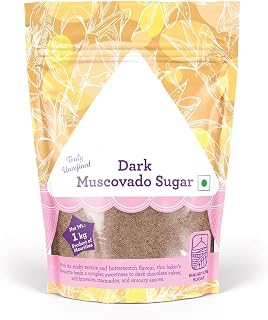 TV Dark Muscovado Sugar, 1kg | Truly Unrefined | Mauritius Sugar | Dark Chocolate cakes, Soft brownies, Marinades and Savoury sauces