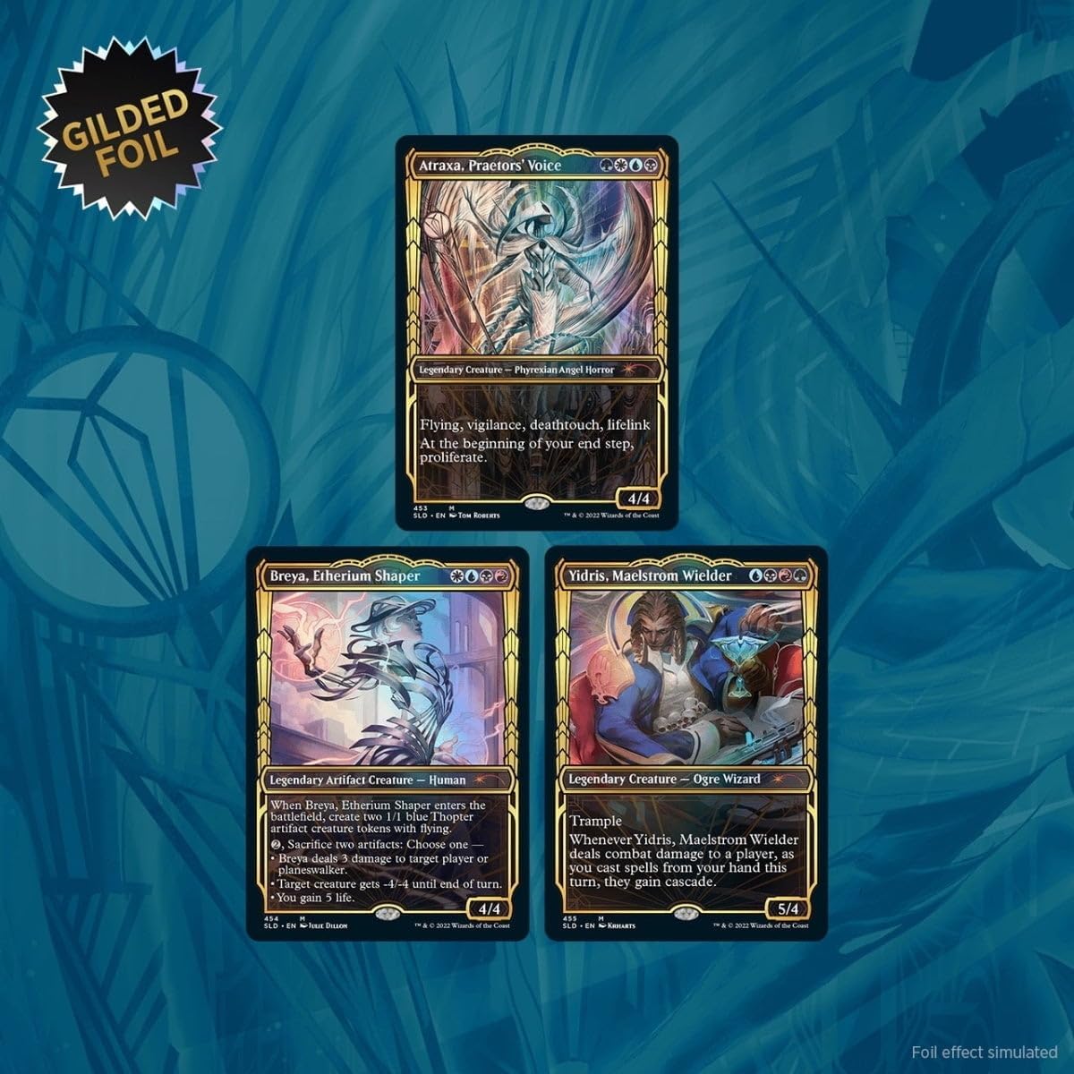 MTG Decks & More Magic The Gathering Secret Lair: Showcase: Streets of New Capenna (Gilded Foil Edition), Multicoloured