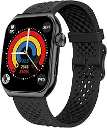 Relógio Inteligente Smartwatch Feminino Masculino1.96' AMOLED HD Touch Relógio Contador de Calorias, Relógio Frequência Cardíaca,Assistente de Voz, Chamadas Bluetooth,Relogio smartwatch iphone