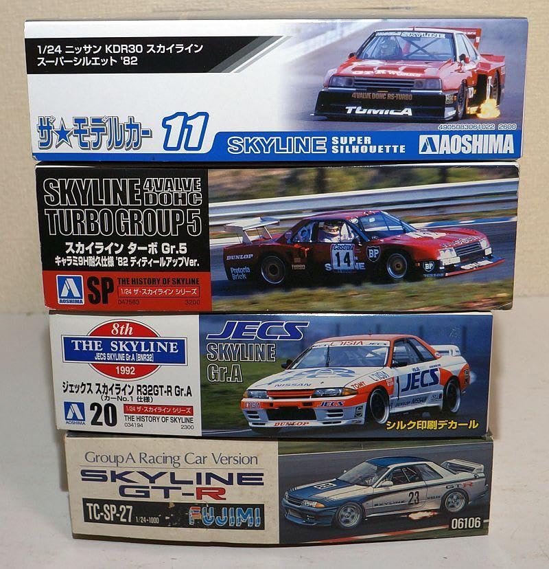 ??????? Aoshima Fujimi 1/24 Skyline R30 R32 Gr.A Gr.5