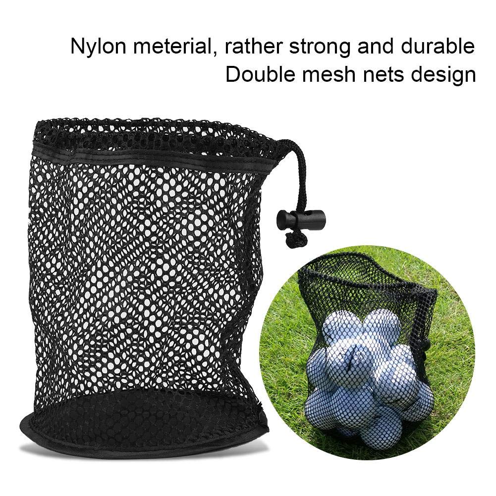 Netztasche für Golfballnetze, Kordelzug aus Nylon für Golftür, Golfnetze, Zubehör für Poke (25)