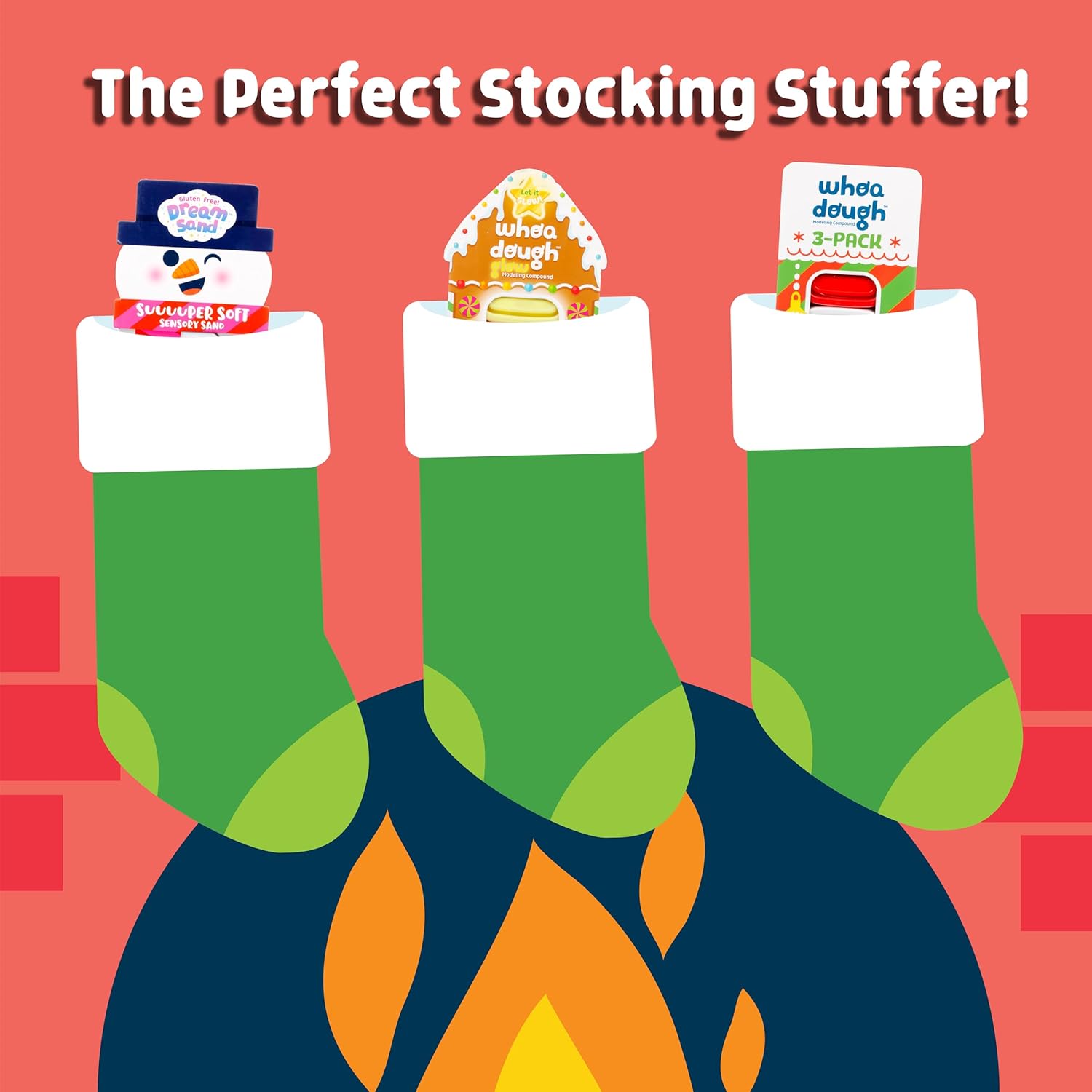 Sensory Dream Sand Holiday Snowman Limited Edition Pack by Chuckle & Roar