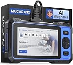 OBD2 Scanner, MUCAR 632 Elite AI-Assisted Bidirectional Scan Tool, 15 Reset Services Oil/TPMS/EPB/BMS/SAS/Brake/Throttle Car Scanner Diagnostic Tool, AutoAuth FCA, CANFD, AutoVIN, Lifetime Free Update