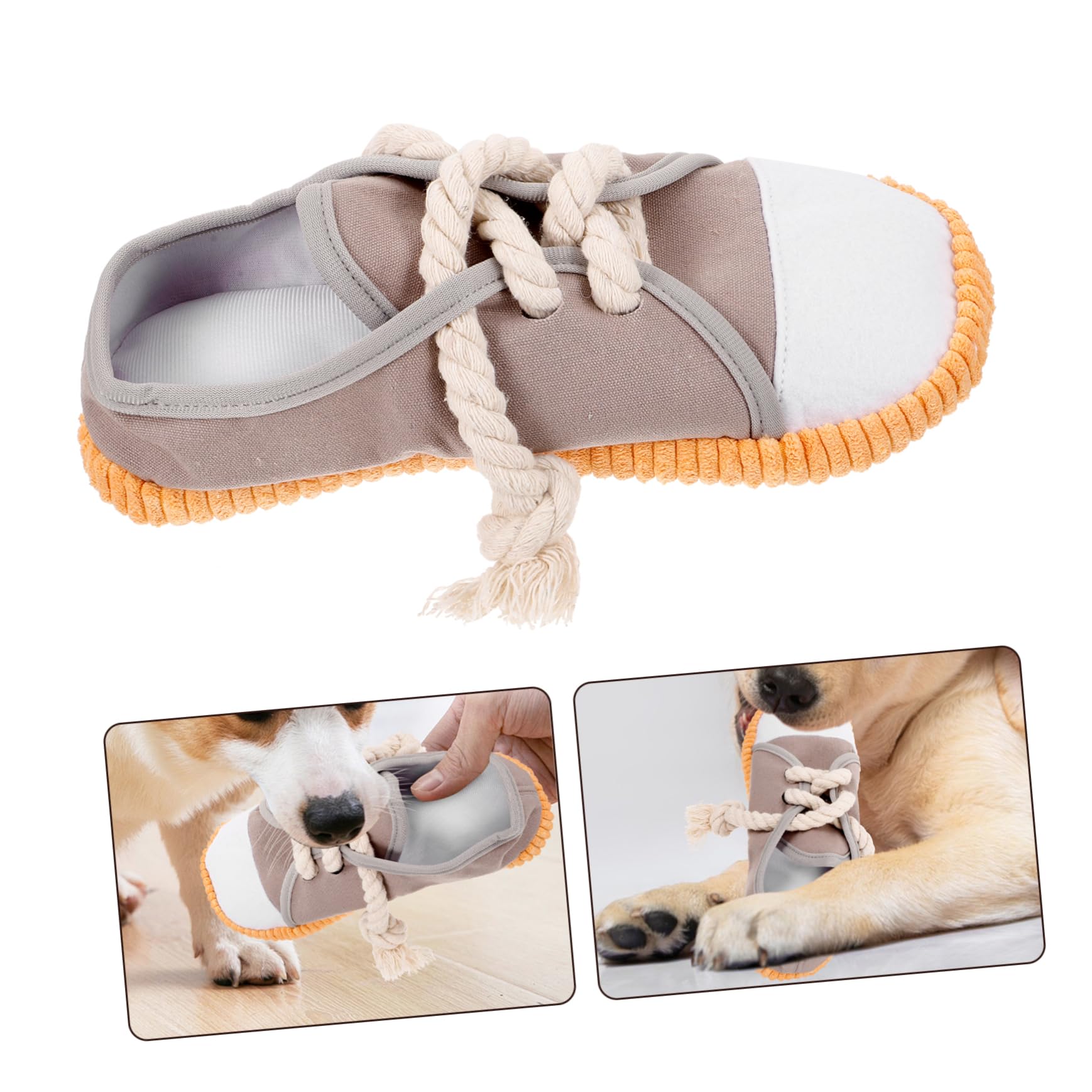 INOOMP Lot De 4 Jouets pour Chien Couineurs Et Froissés en Peluche Formes De Dessins Animés sans Danger pour Le Nettoyage des des Chiens