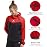 HOTSUIT Sauna Jacket for Women Odorless Sweat Jacket for Women Weight Loss Anti Rip Sauna Suit for Workout Gym, Red, S