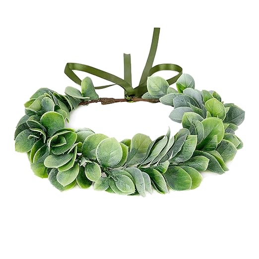 Yili Maizi Artificial Green Leaf Crown Eucalyptus Flower