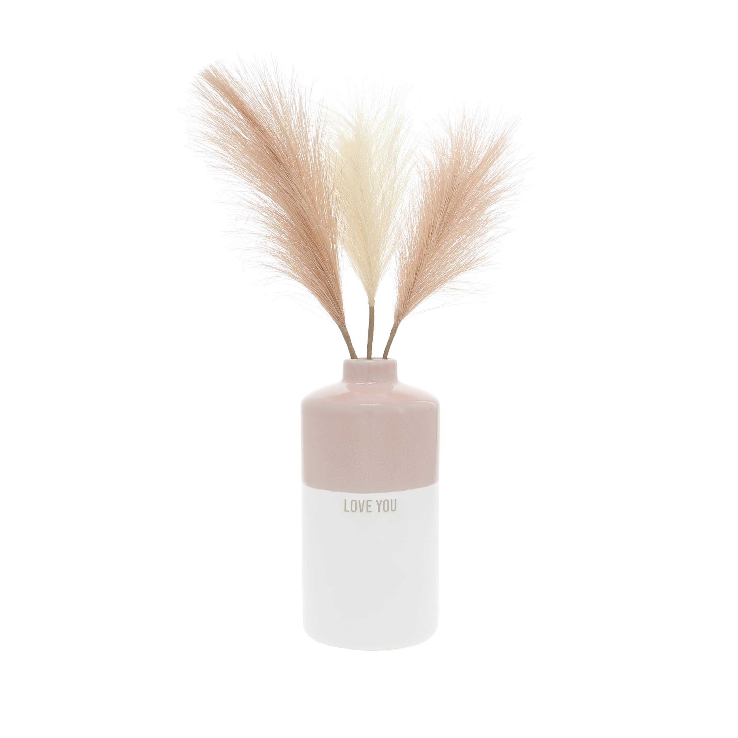 Vase herbe de la pampa Pavilion Love You idee cadeau fete prenatale