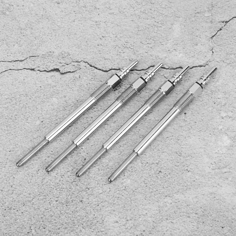 Bougies de Préchauffage pour 1.3 Multijet, 1.3 Bougies de Préchauffage Multijet 4Pcs Bougie de Préchauffage Chauffante 0100276008 Remplacement pour Doblo