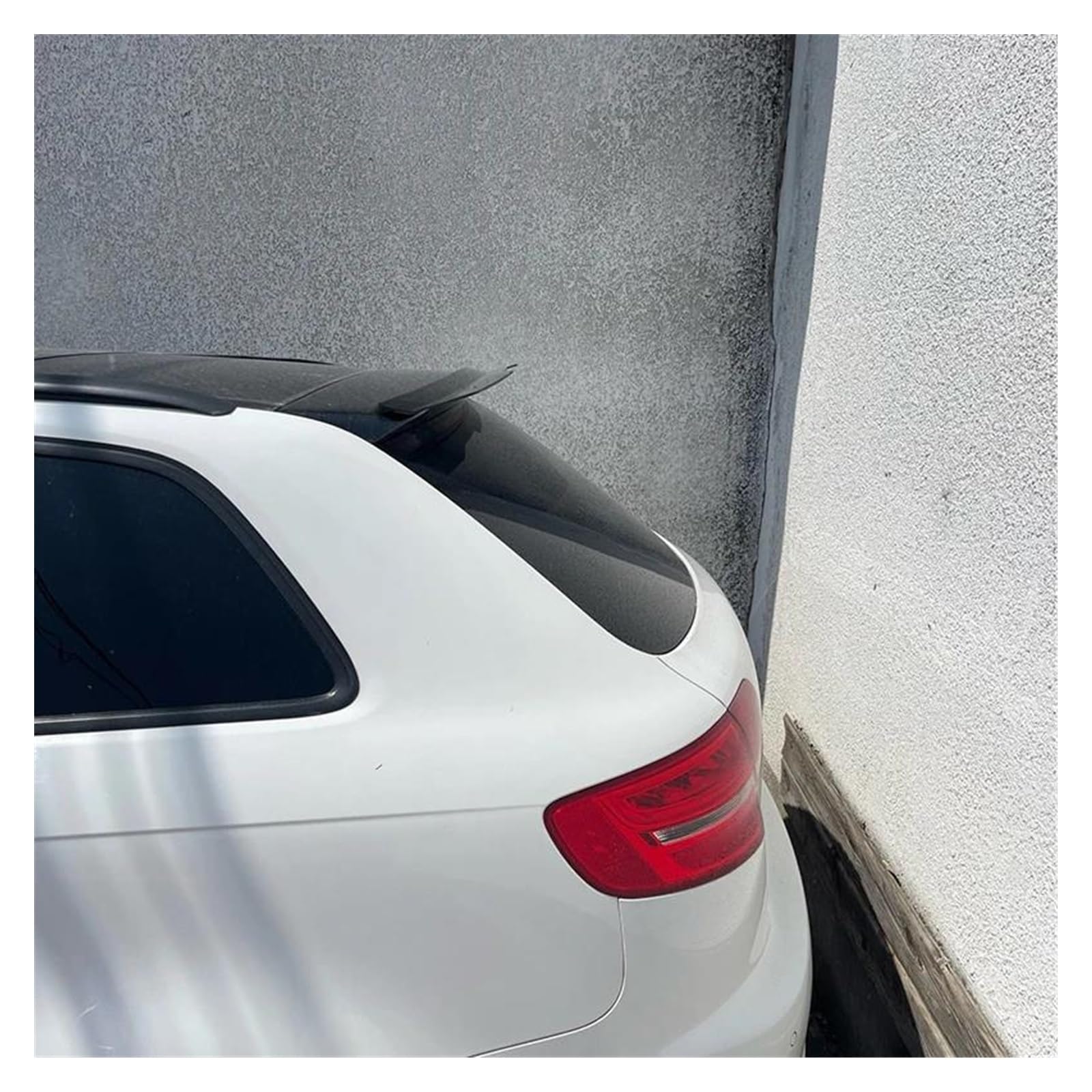 Aile Arrière De Voiture Noire Brillante Pour Audi A3 Sportback 8P Facelift, Décoration De Toit Arrière, Réglage Universel, Spomicrophone, 2004-2013