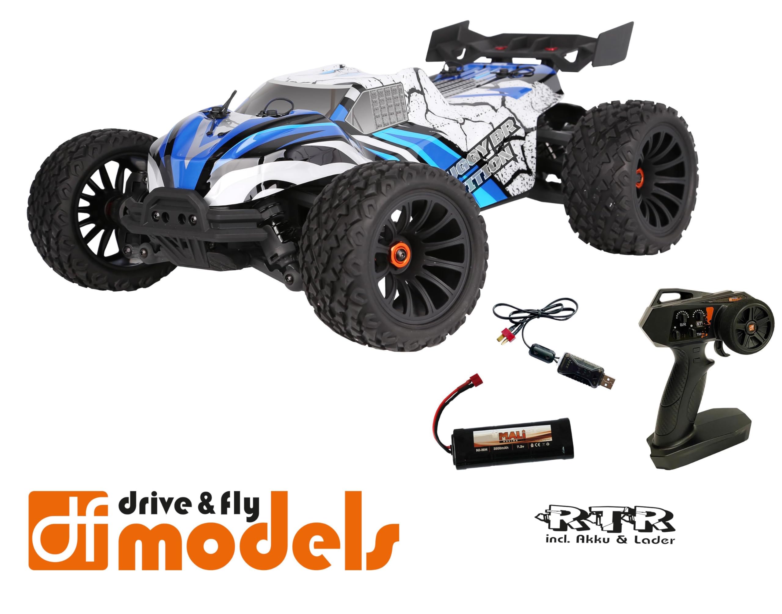 Z-10 Competition Truggy BR Brushed RTR (dł. x szer. x wys.) 50 x 36 x 23 cm, ok. 3600 g, skala 1:10XL, do 40 km/h, od 14 lat, w zestawie akumulator i kabel do ładowania USB, zdalnie