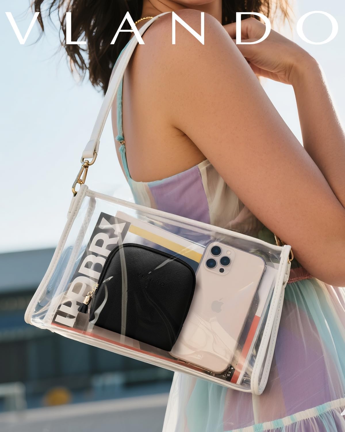 Vlando Small Jewelry Travel Case,Jewelry Pouch Bags with Zipper,Velvet Jewelry Organizer Storage Bag for Bracelet Rings Earring Travel Essentials Gifts for Women Girl-Black - Image 8