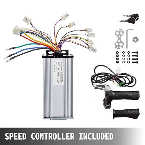 Miniatura 6 de BestEquip Motor eléctrico de corriente continua kit de motor sin escobillas de 2 KW y 48 V 4300 rpm motor eléctrico de alta velocidad para bicicleta