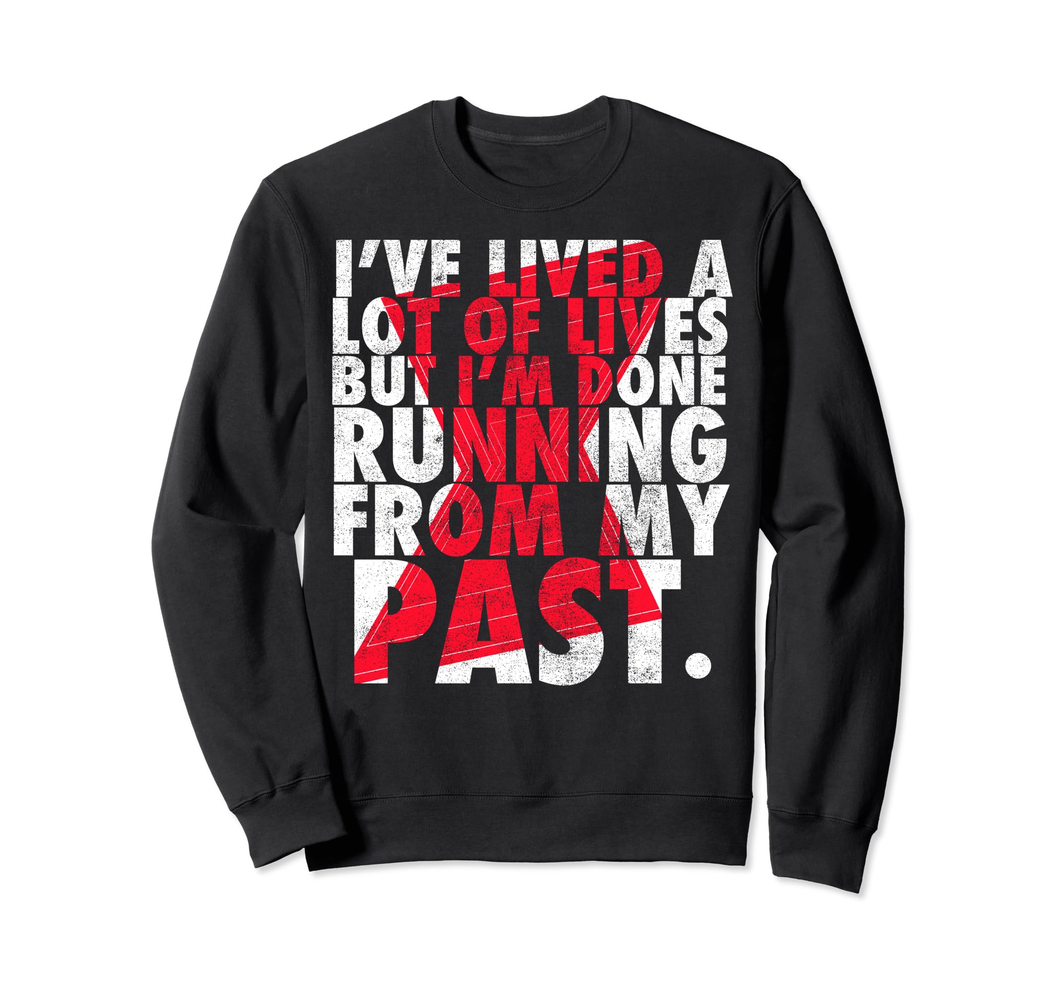 Marvel Black Widow I'm Done Running From My Past Sweatshirt