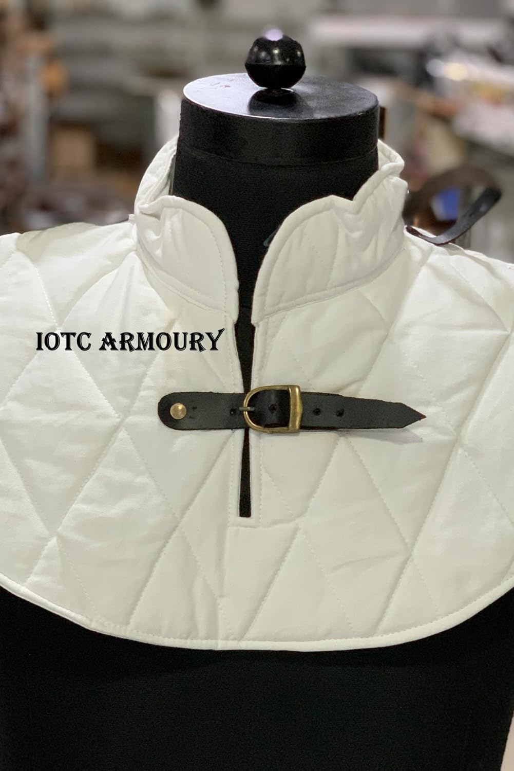 Medieval Cotton Collar - Adult One Size - Cosplay Renaissance Armor Halloween Costume