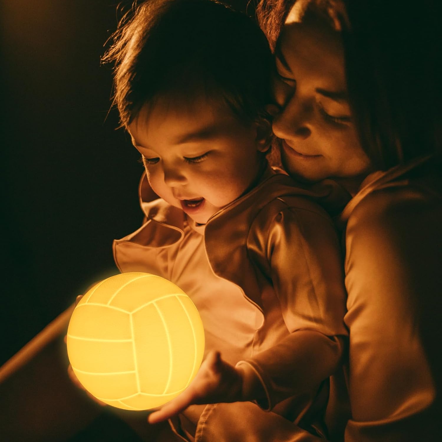 Volleyball Night Light, Volleyball Lamp Light for Kids Room with Remote Control 16 Colors Changing Sport Fan Room Decoration Gifts for Boys,Girls,Volleyball Lover (5.9 inches)