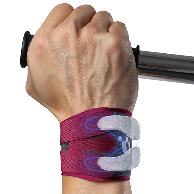 Ultra Thin TFCC Wrist Brace for TFCC Tear with 3D Cushion Pads Ulnar Wrist Brace for Ulnar Sided
