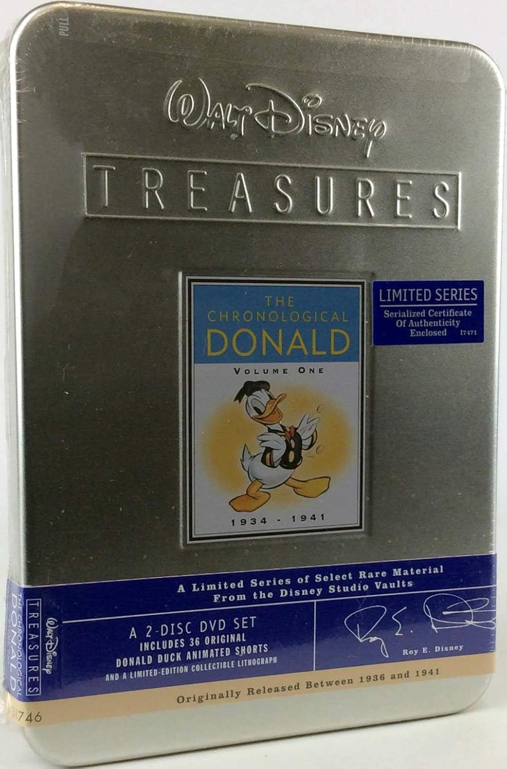 Walt Disney Treasures - The Chronological Donald, Volume One (1934 - 1941) [DVD]
