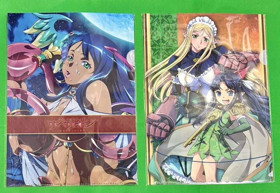 クリアポスタークイーンズブレイドリベリオンアニメイト全巻購入特典