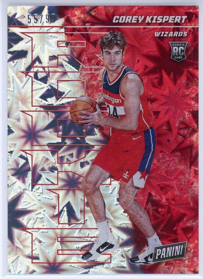 Corey Kispert 2021-22 Panini Player of the Day Foil Rookie Card #65 - Basketball Slabbed Rookie Cards