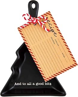 Mud Pie Holiday Cookie Skillet Set, And To All, skillet 6 1/4" x 4 1/2"