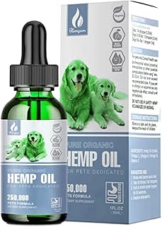 Pet Oil for Dogs and Cats - Organic Extract Drops,Dog Treats Rich in Omega 3-6-9(Orange)