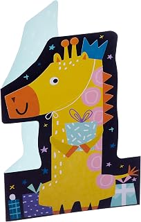 Hallmark Biglietto di auguri per il 1° compleanno, design fustellato