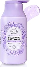 FoxTale 2% Salicylic Acid Exfoliating Body Wash With Zinc Pca|Reduces Body Acne, Strawberry Skin & Ingrown Hair|Smoothens Uneven Texture In 28 Days|Body Wash Men & Women|Exfoliating Shower Gel|250 Ml