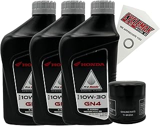 Cyclemax Oil Change Kit compatible with 1998-2023 Honda VT750 Shadow