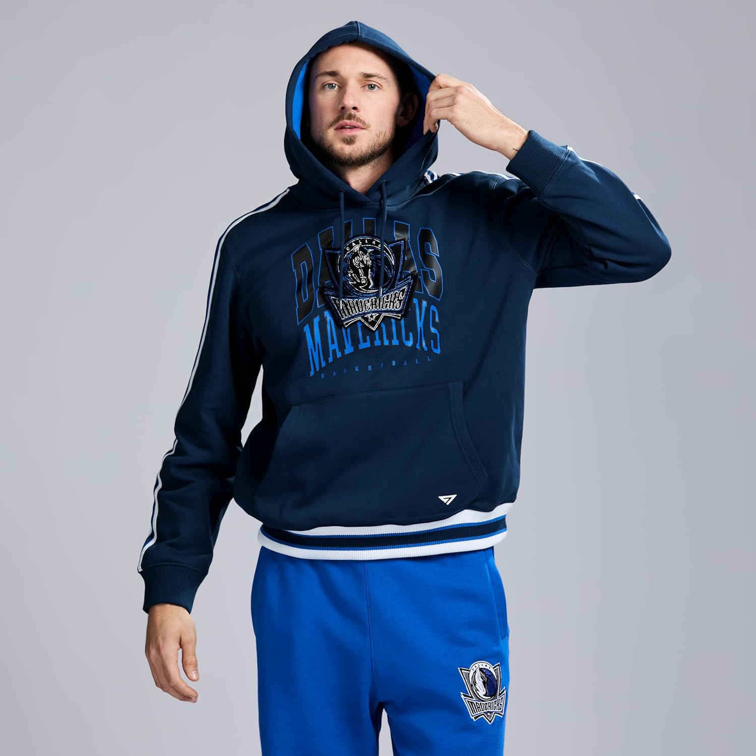 GAME 7 x NBA Officially Licensed Men's Long Sleeve Pullover Hoodie Fleece Heavyweight Sweatshirt - Image 5