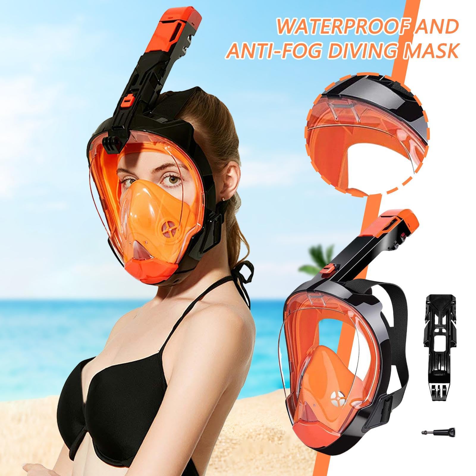 Snorkelingowa Twarzowa Podwodny Aparat Oddechowy Do Snorkelingu