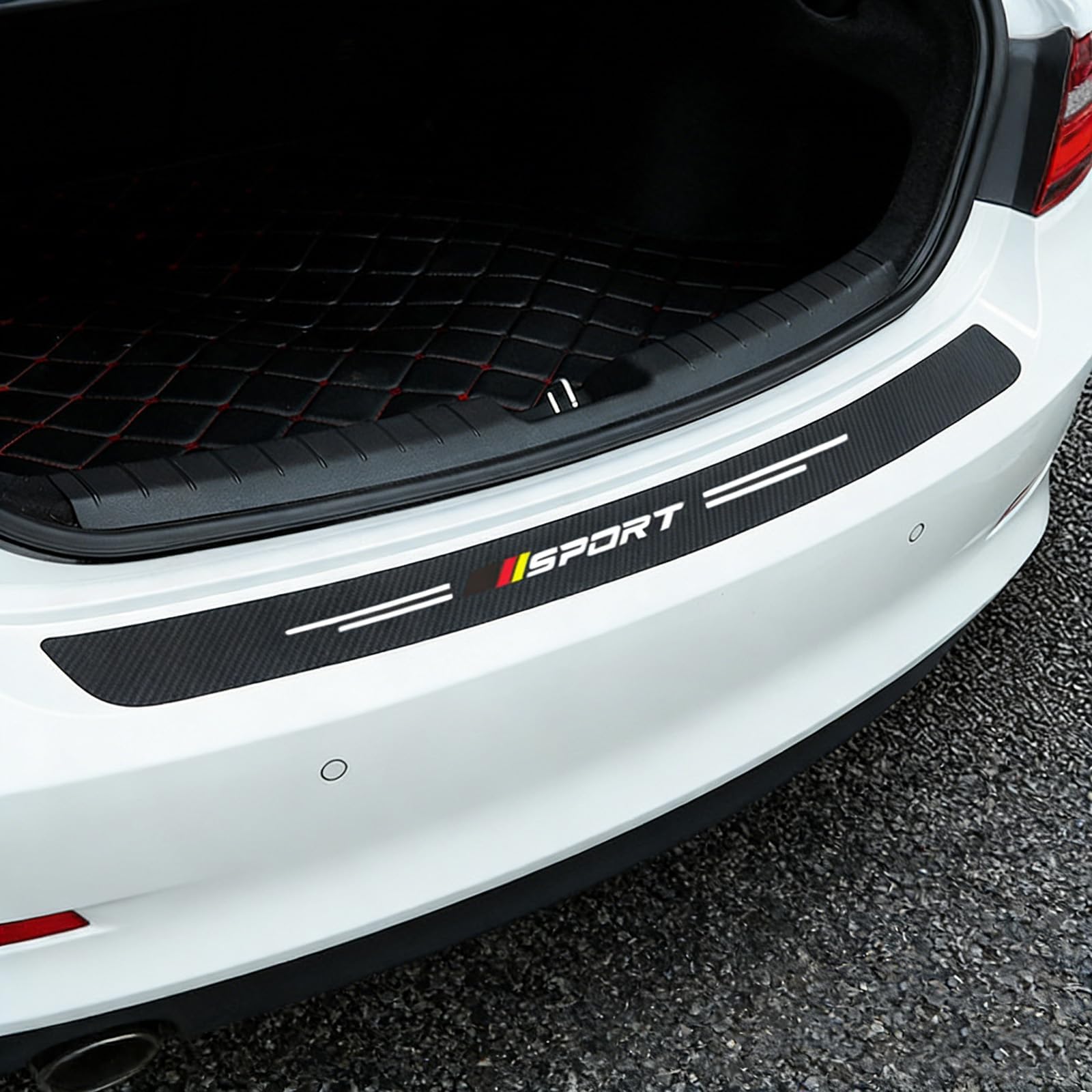 HTZYC Boot Bumper Guard for Audi Q6 Sportback / Q6 e-tron
