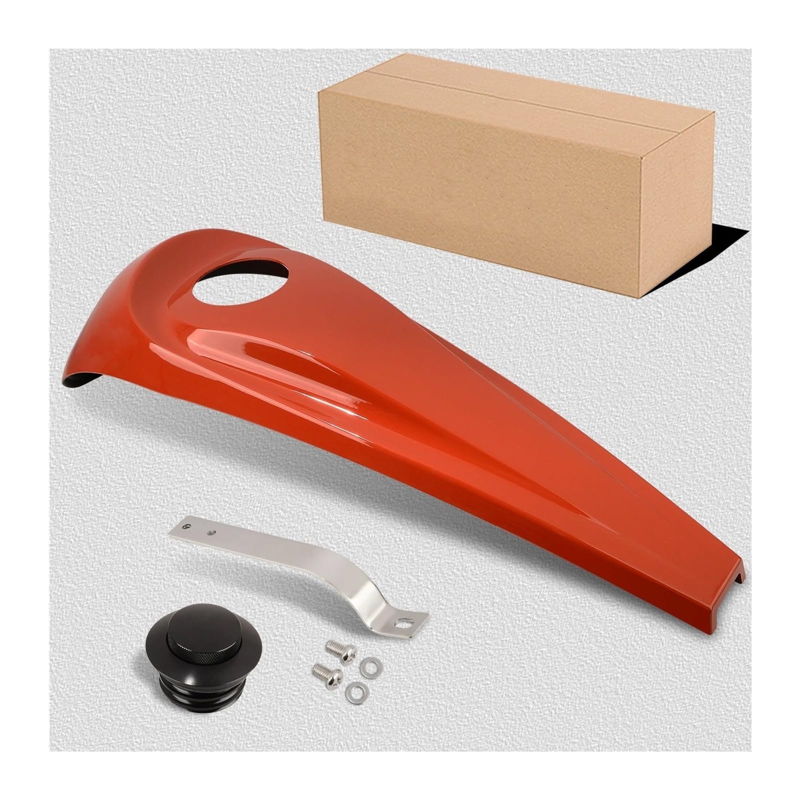 Bouchon de réservoir moto rouge pour Harley Touring Electra Street Glide 2008-2024