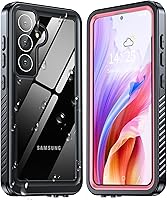 Vista 15 de ANTSHARE Funda impermeable para Samsung Galaxy S24, lente incorporada y protector de pantalla de cuerpo completo de 360°, resistente a prueba
