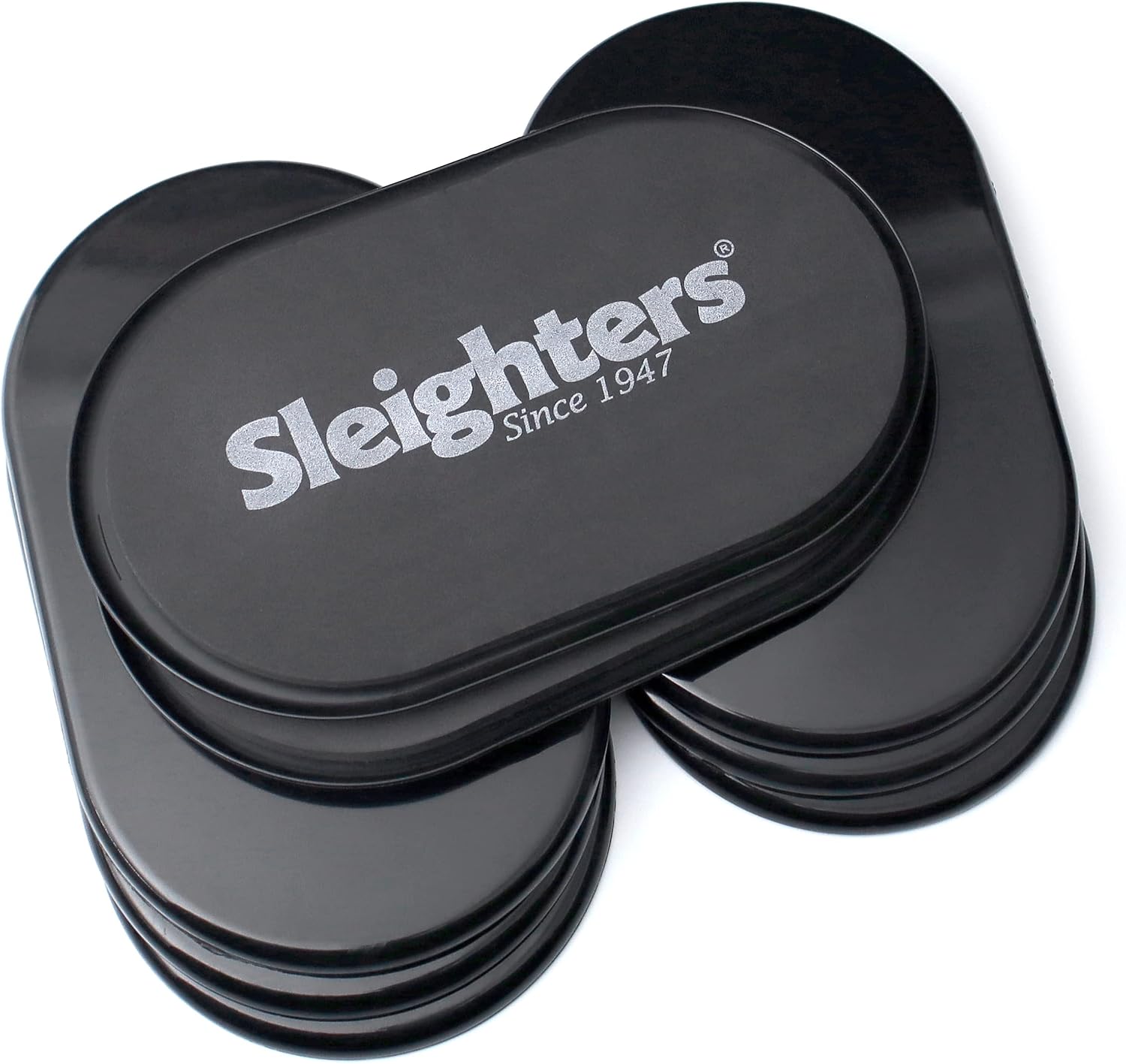 Carpet Sliders - Reusable 9.5" x 5.75" Moving Sliders for Carpet - Furniture Pads for Moving and Heavy Items - Large Furniture Sliders for Carpet - Easy to Use Floor Sliders (Pack of 8)