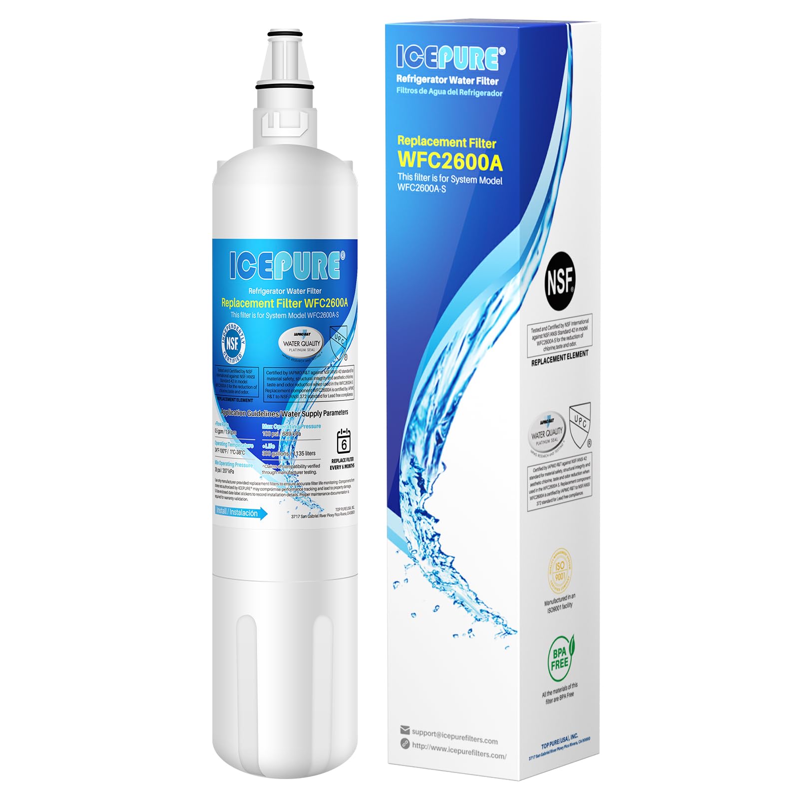 ＋Water Amazon.com: ICEPURE 4204490 Replacement For Sub Zero, Sub