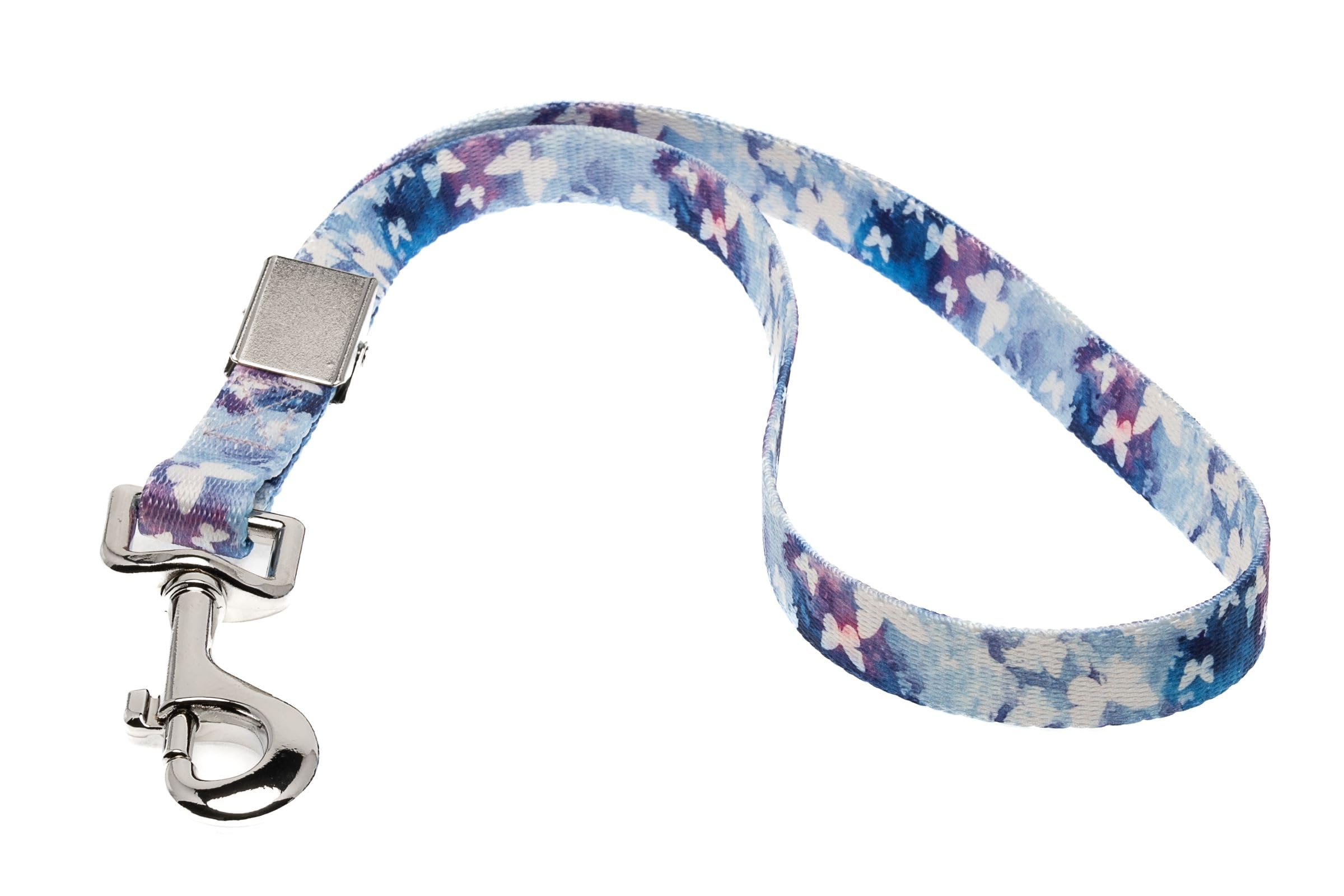 Country Brook Petz Dog & Pet 5/8 Inch Grooming Loop with Spring Loaded Clip - 18 Unique Designs for Grooming and Vet Tables (Watercolor Butterflies)