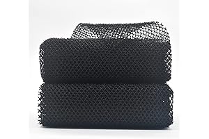 2 Piece Exfoliating African Body Scrubbers, Black Owned - Wash Net Sponges...