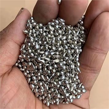 500g Pure Sn Metal Granule for Scientific Research Experiment 99.99% Pure Tin Ball Tin Particles Rare Metal Materials(50g)