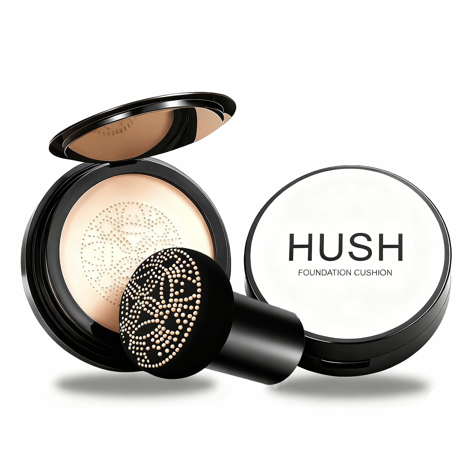 Hush Mekeup Foundation for Older Women, Warm Tone Mushroom Head Air Cushion