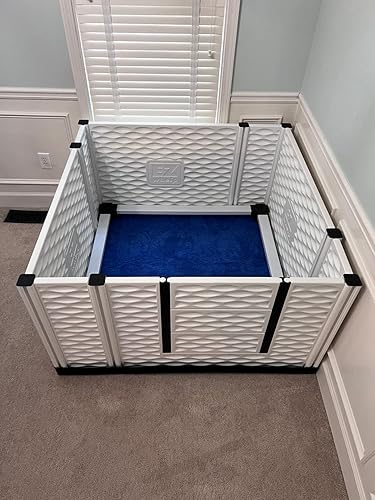 Miniatura 7 de EZwhelp Almohadilla de tracción base de caja de parto suave, estable y cómoda con velcro para desarrollo temprano, ideal para uso a corto plazo,