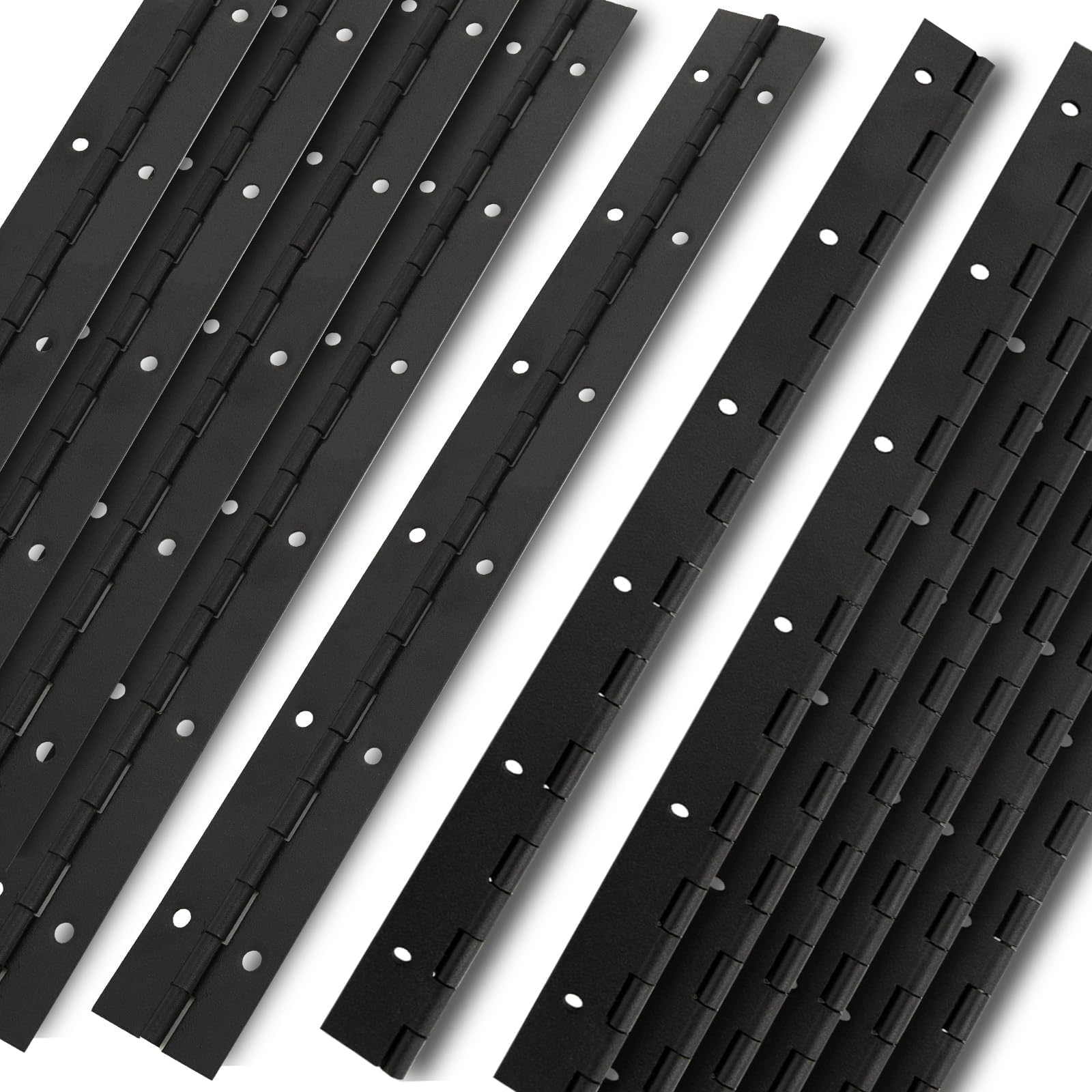 Stainless Steel Piano Hinges - 12 Pack -13