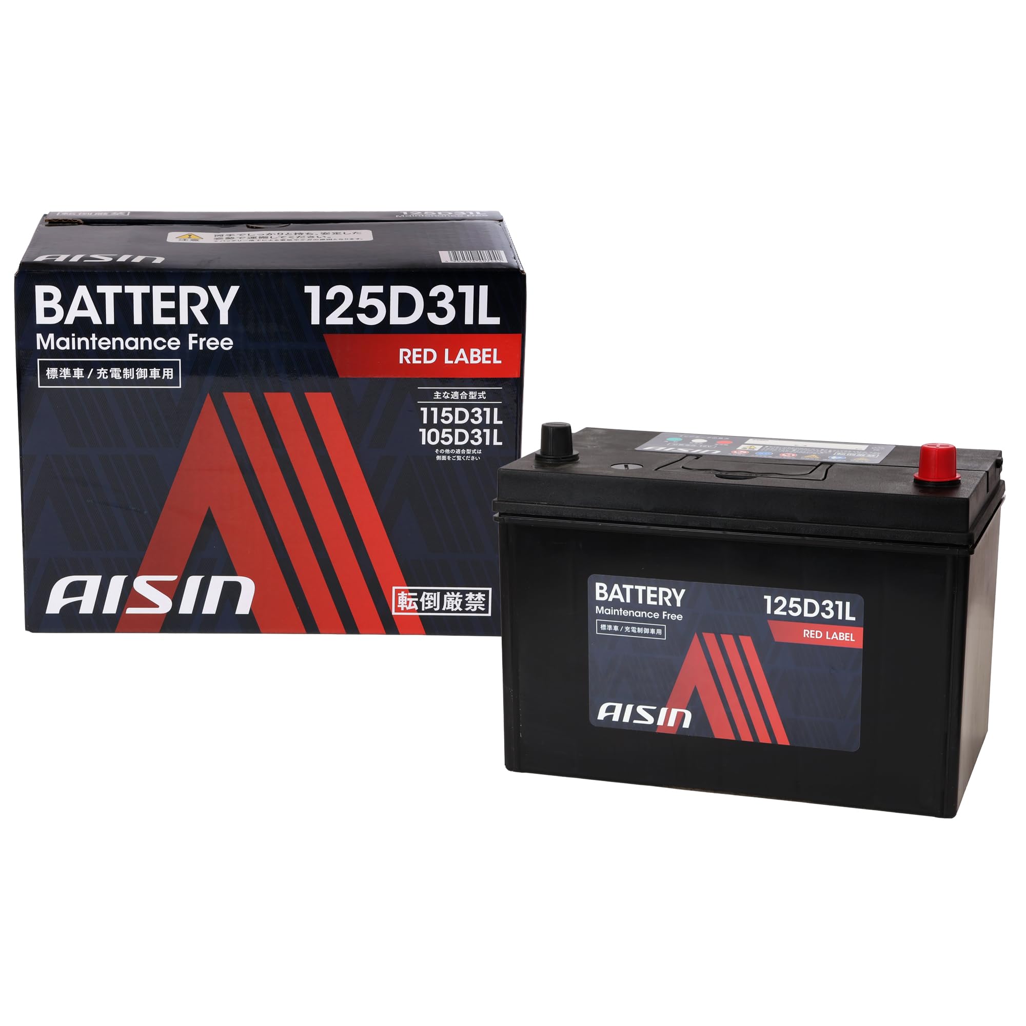 Amazon | アイシン AISIN 車用 バッテリー 125D31L (115D31L 105D31L