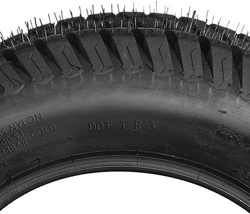 Miniatura 8 de Neumáticos para cortacésped de 16 x 6.50-8 de 16 x 6.50 x 8 pulgadas, neumáticos NHS 4PR Ply Tubeless Juego de 2