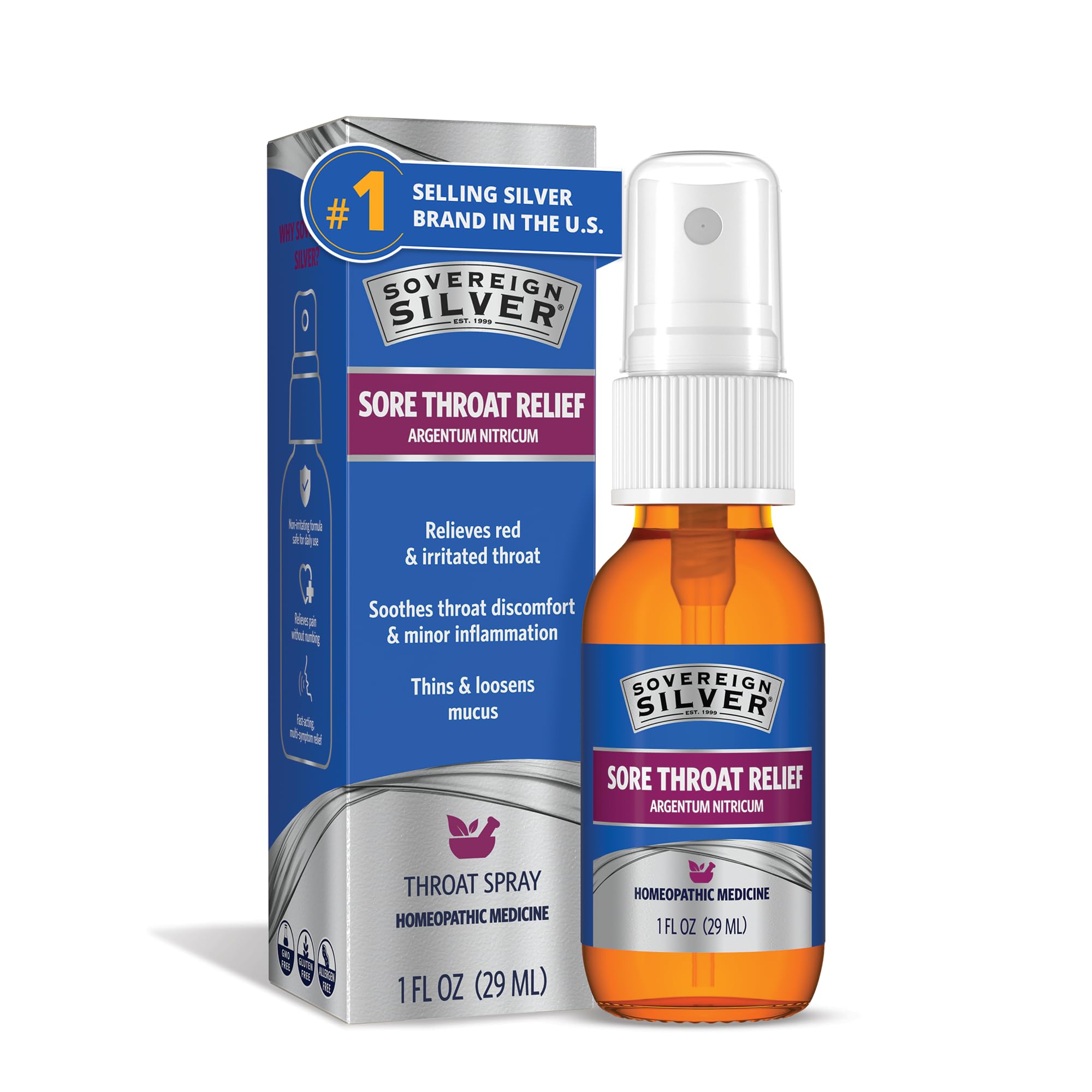 Sovereign Silver Sore Throat Spray, 2 fl oz (59 mL) — Amazon image 7