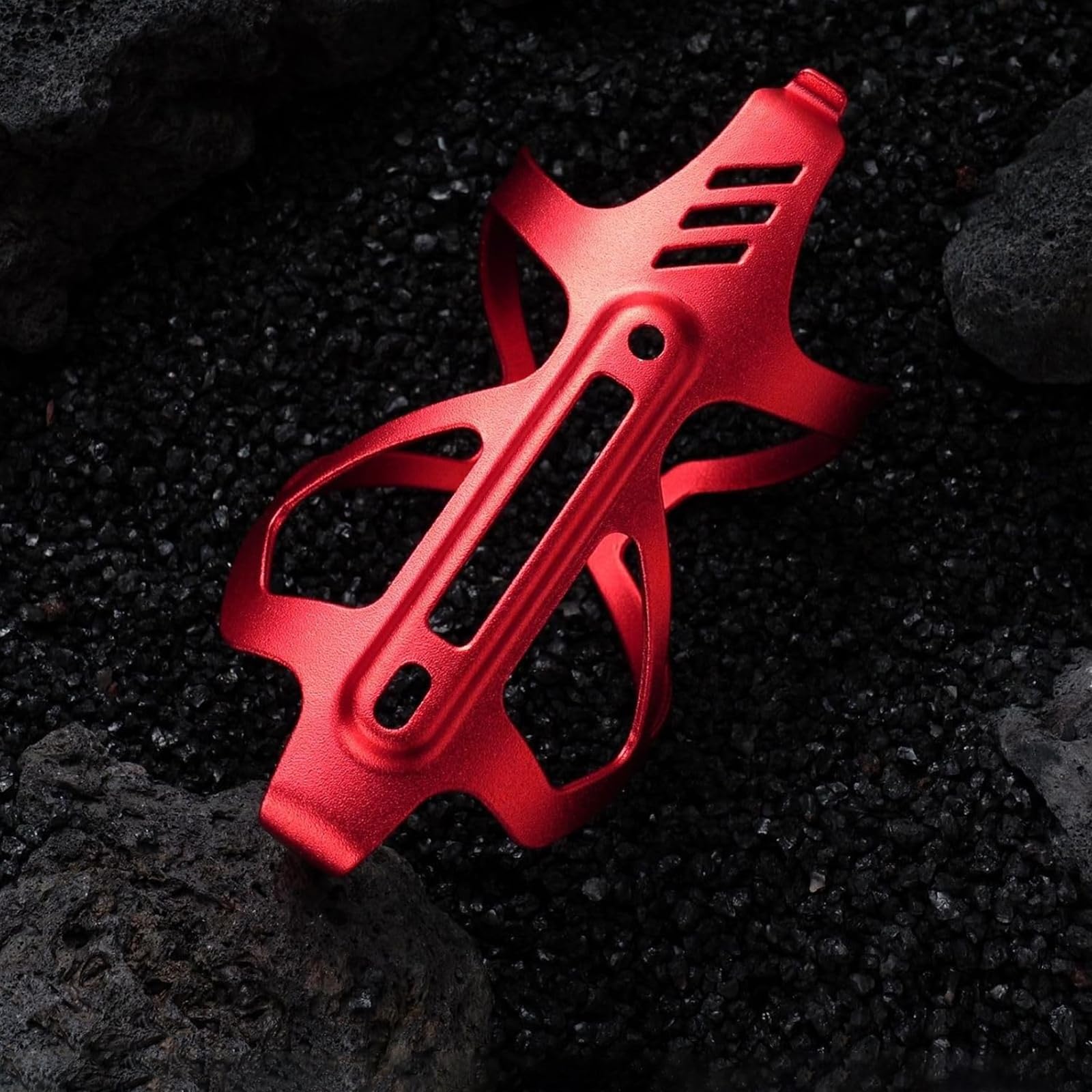 Fahrradflaschenhalter, Wasserflaschenhalter, MTB-Aluminium, Flaschenhalter, ultraleicht, Fahrradflaschenhalter für Straßen, Berg, Kinder, Kanisterhalter, Schwarz/Rot/Blau/Orange/Violett