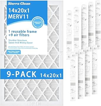 K&N 14x20x1 HVAC Furnace Air Filter, Lasts A Lifetime - View #3