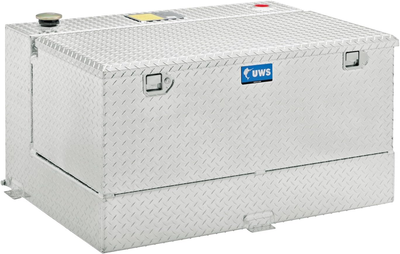UWS TT-50-COMBO 50-Gallon Combo Bright Aluminum Transfer Tank