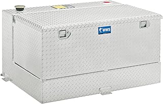 UWS TT-85-COMBO 85-Gallon Combo Bright Aluminum Transfer Tank