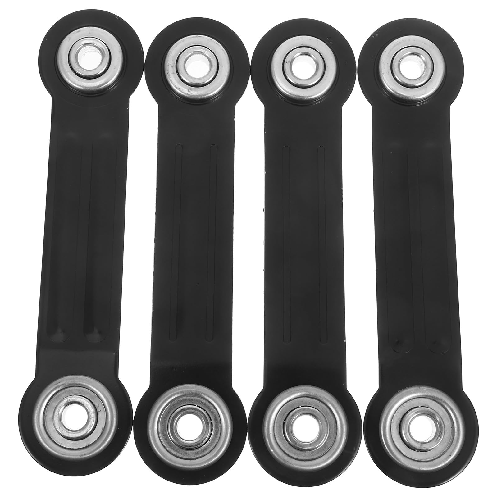 Mikikit Rocker Arm Bracket 4Pcs Bearing Replacement for Garden Bench Outdoor Furniture with Reduced Friction Hole Diameter for Patio Swing Repair